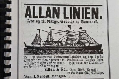 Utvandringen fra Grue Finnskog 1850-1930 Allan linien