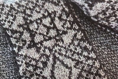 Strikkepakke Skogfinsk svedjerug-pulsvarmer