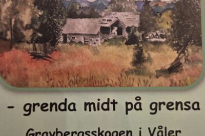 Rådelsbråten - grenda midt på grensa